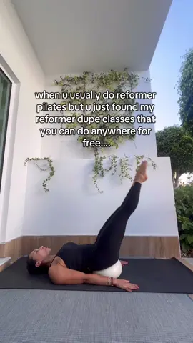 A post by @pilatesbodyraven on TikTok caption: new upper body workout is on YT now ❤️💕🙂‍↔️ #pilatesbodyraven #pilatesbody #fyp #pilatesarms #fitnesstips 