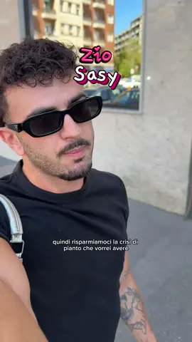 A post by @sasycacciatore on TikTok caption: Ultimo video felice da Zio Sasy, perché a Settembre credo piangerò fiumi 