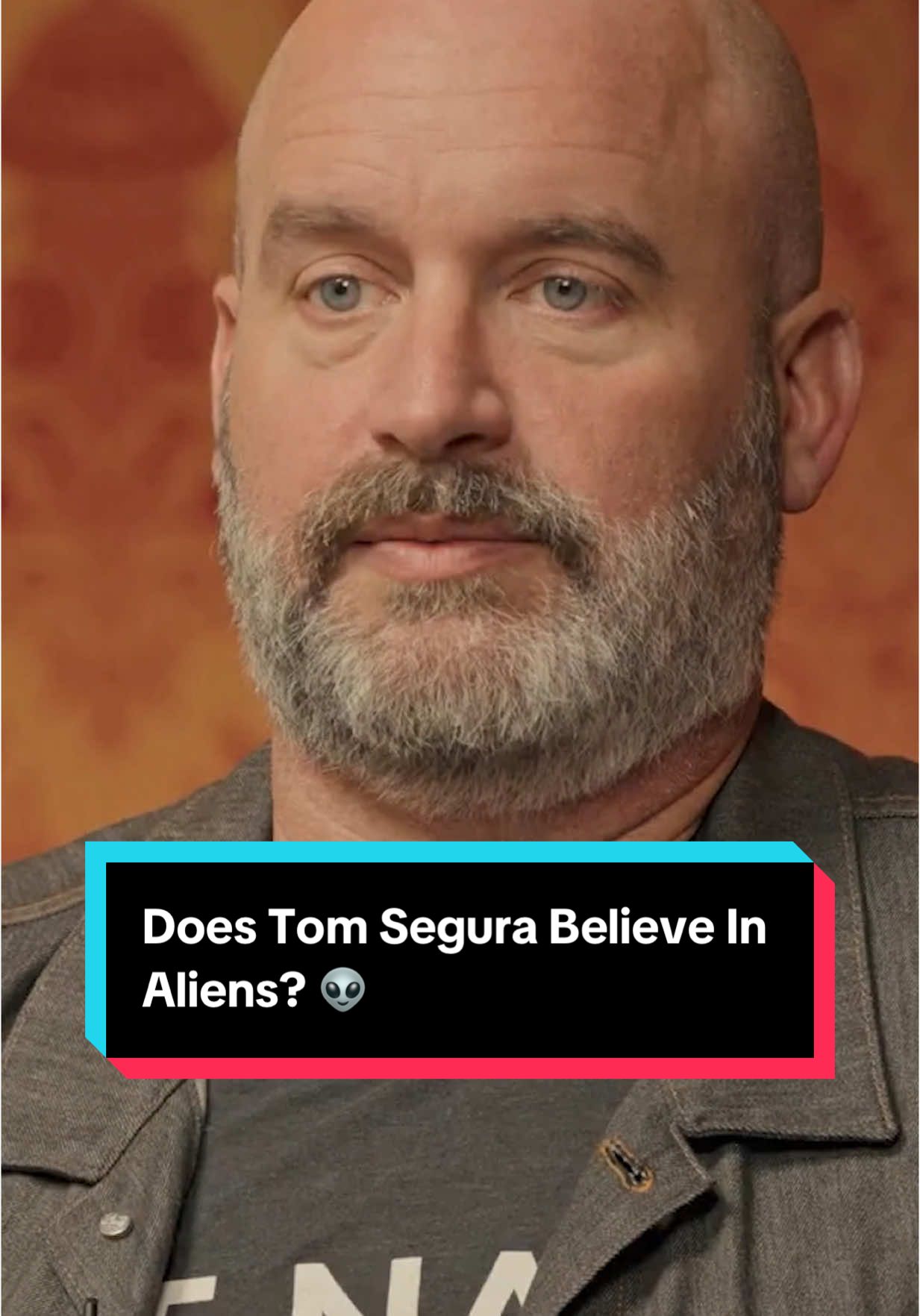 A post by @mrballen on TikTok caption: Does Tom Segura Believe In Aliens? 👽 #tomsegura #aliens #ufo 