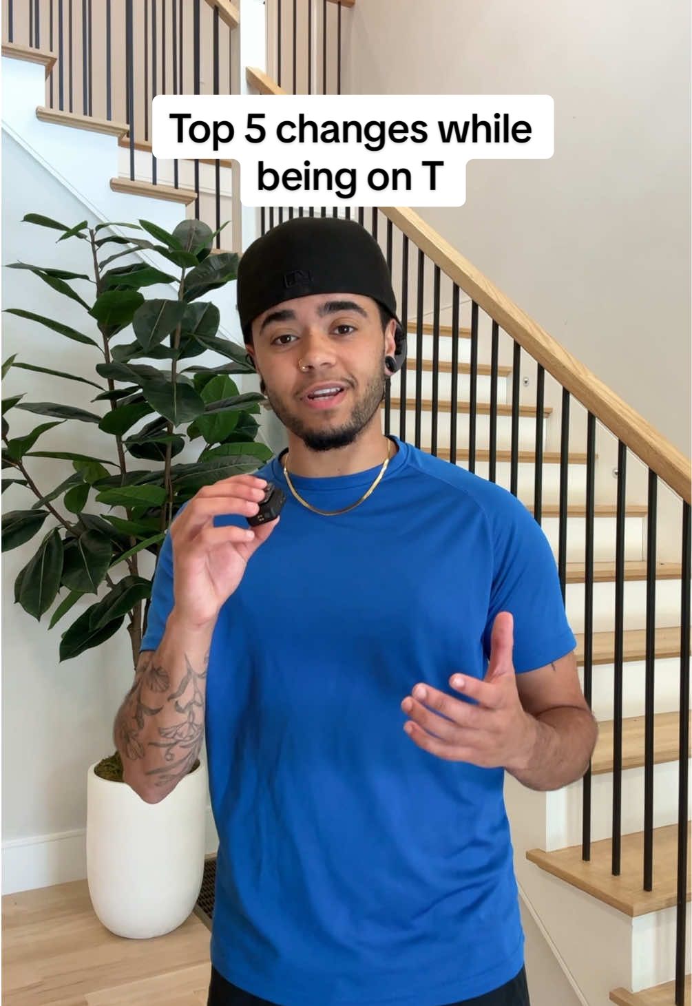 A post by @ on TikTok caption: A lot has changed😅 here’s my top five changes while being on T🫶 #a1saud #fyp 
