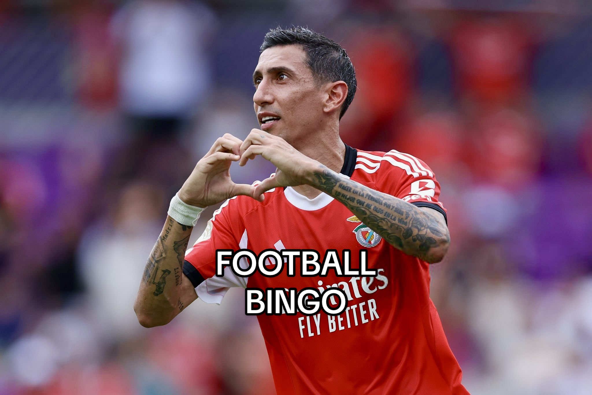A post by @icsportsuk on TikTok caption: FOOTBALL BINGO!! #football #footballtiktok #footballbingo #footballquiz #futbol 