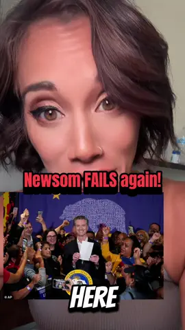 A post by @clerpatriot on TikTok caption: Lmao I’m so here for this #fypシ゚viral #gavinnewsom #california #cali 