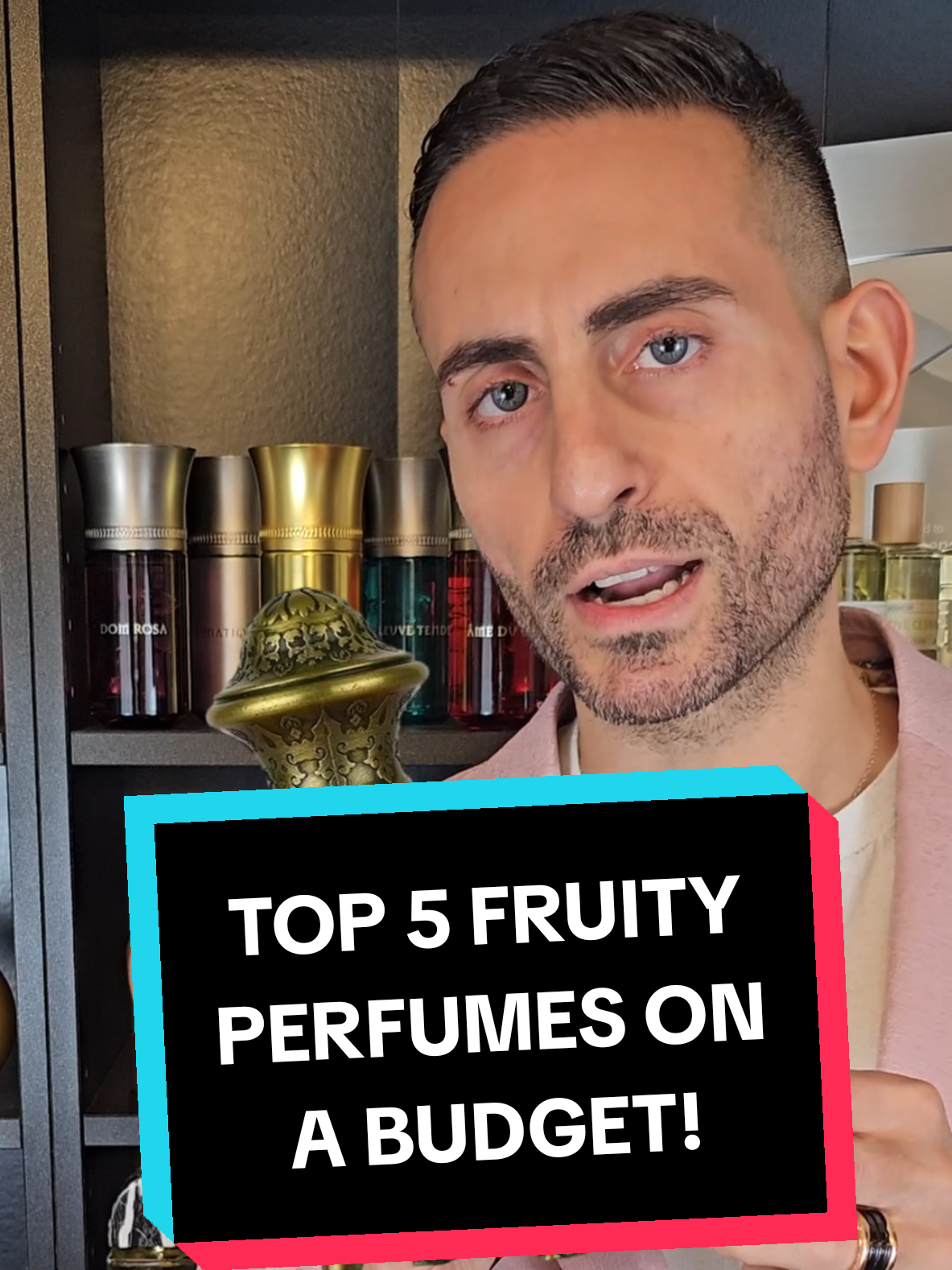 A post by @redolessence on TikTok caption: Top 5 fruity perfumes on a budget! #redolessence #fragrancetok #fragrancetiktok #perfumetiktok #perfumetok 