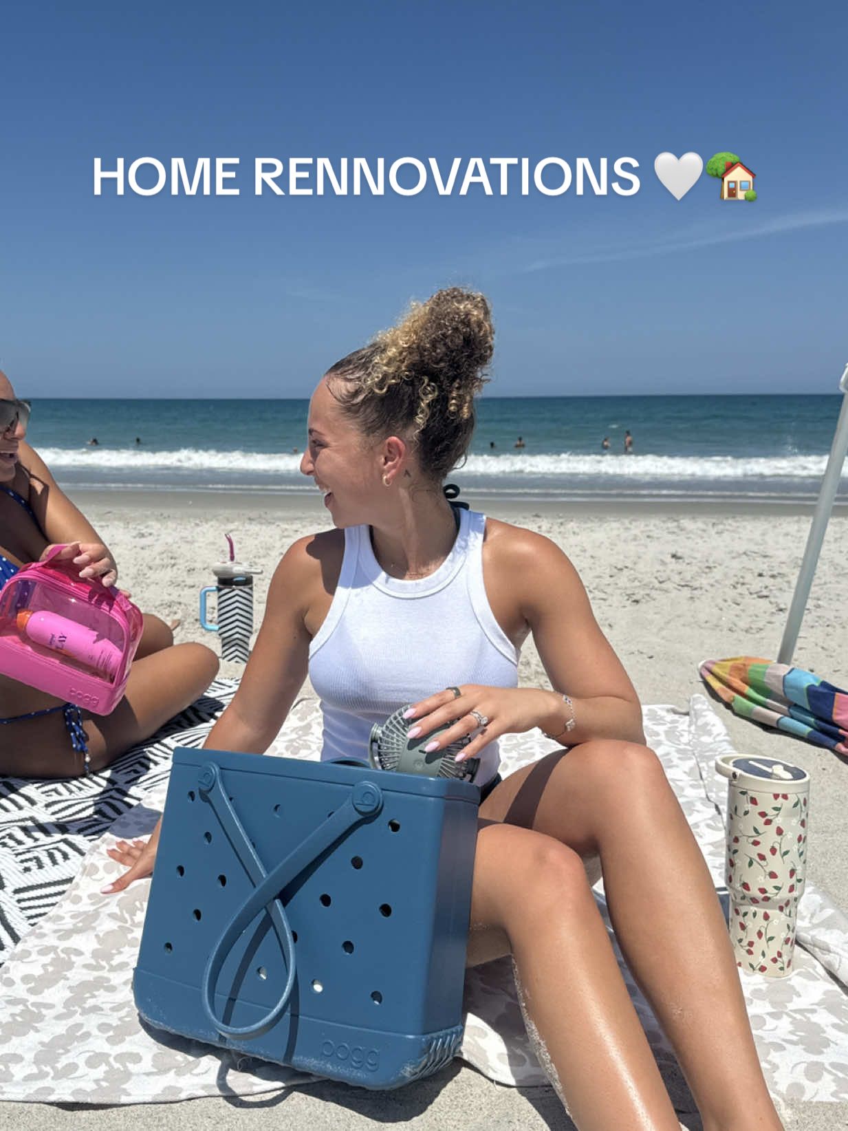 A post by @ on TikTok caption: So what do we think about the floors? 🤭 IM OBSESSED ✨ #homerennovations #house #housetour #updates #dailyvlog 
