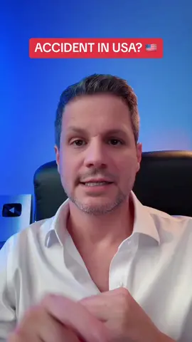 A post by @immigrationtv on TikTok caption: 🇺🇸 Accident in USA? 3 tips you have to know. It's crucial to gather all evidence from the accident, avoid admitting fault or signing documents before consulting a lawyer, and not talk to the other party's insurance company without first talking to your own lawyer. 👉 Start your case in my bio’s Iink #usa #accident #accidentlawyer #tips