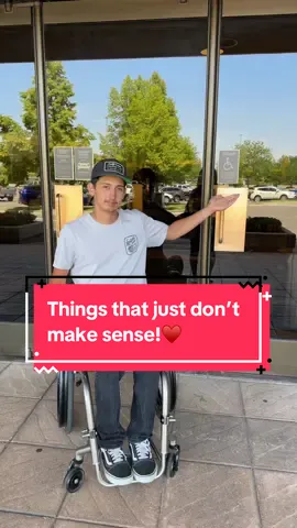 A post by @amberandneven on TikTok caption: Things that just don’t make sense!♥️ #questionoftheday #paralyzed #paraplegic #wheelchair #wheelchairlife #fylpシviralシ #spinalcordinjury #spinalcordinjuryrecovery #spinalcordinjurysurvivor #fiance #engaged #motivation #howto #dirtbike #moto #racing #foryoupage #craighospital @Amber Cogbill @Neven 