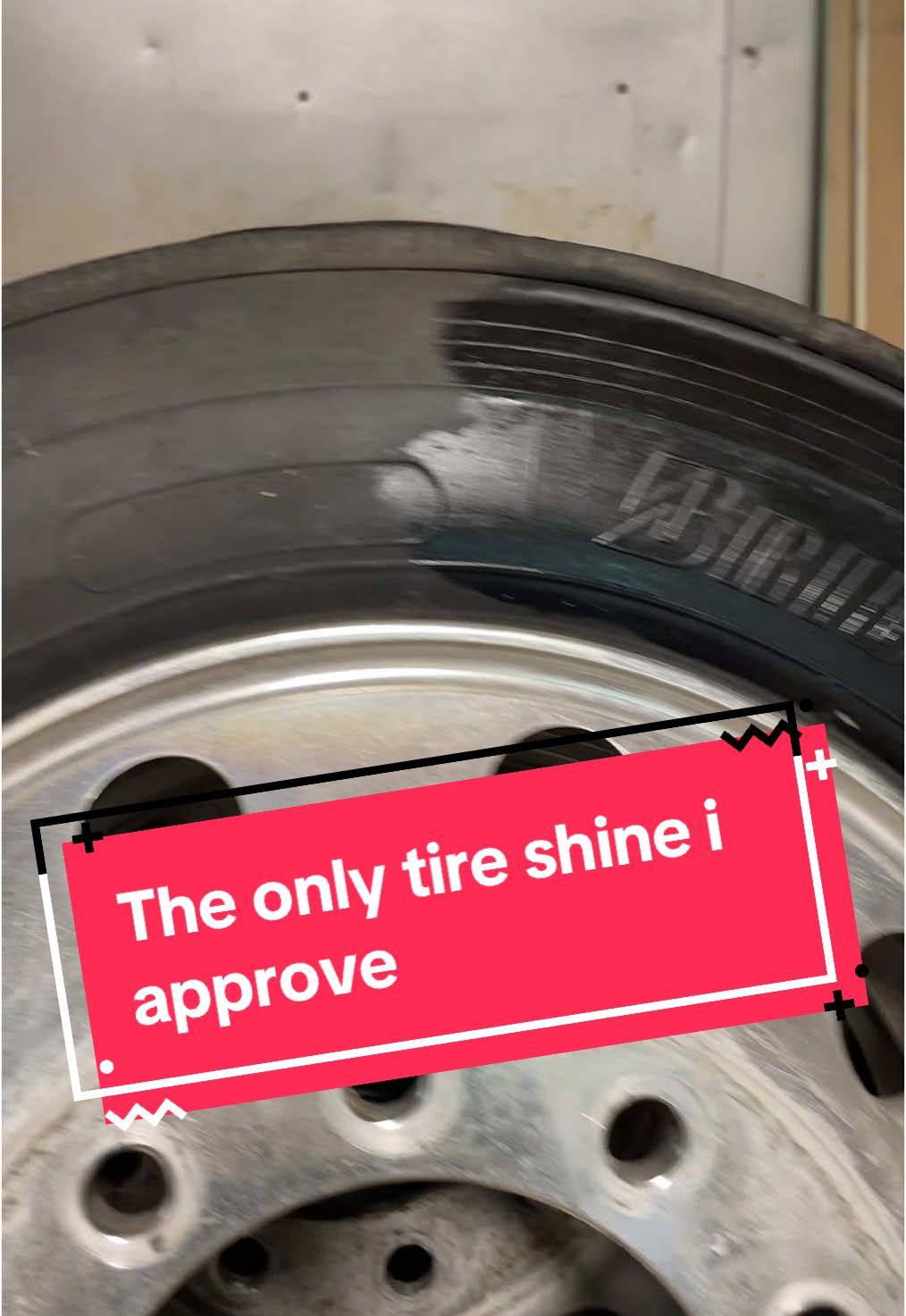 A post by @eastcoastpolishing on TikTok caption: The only tire shine I like… #renegade #eastcoastpolishing #tireshine 