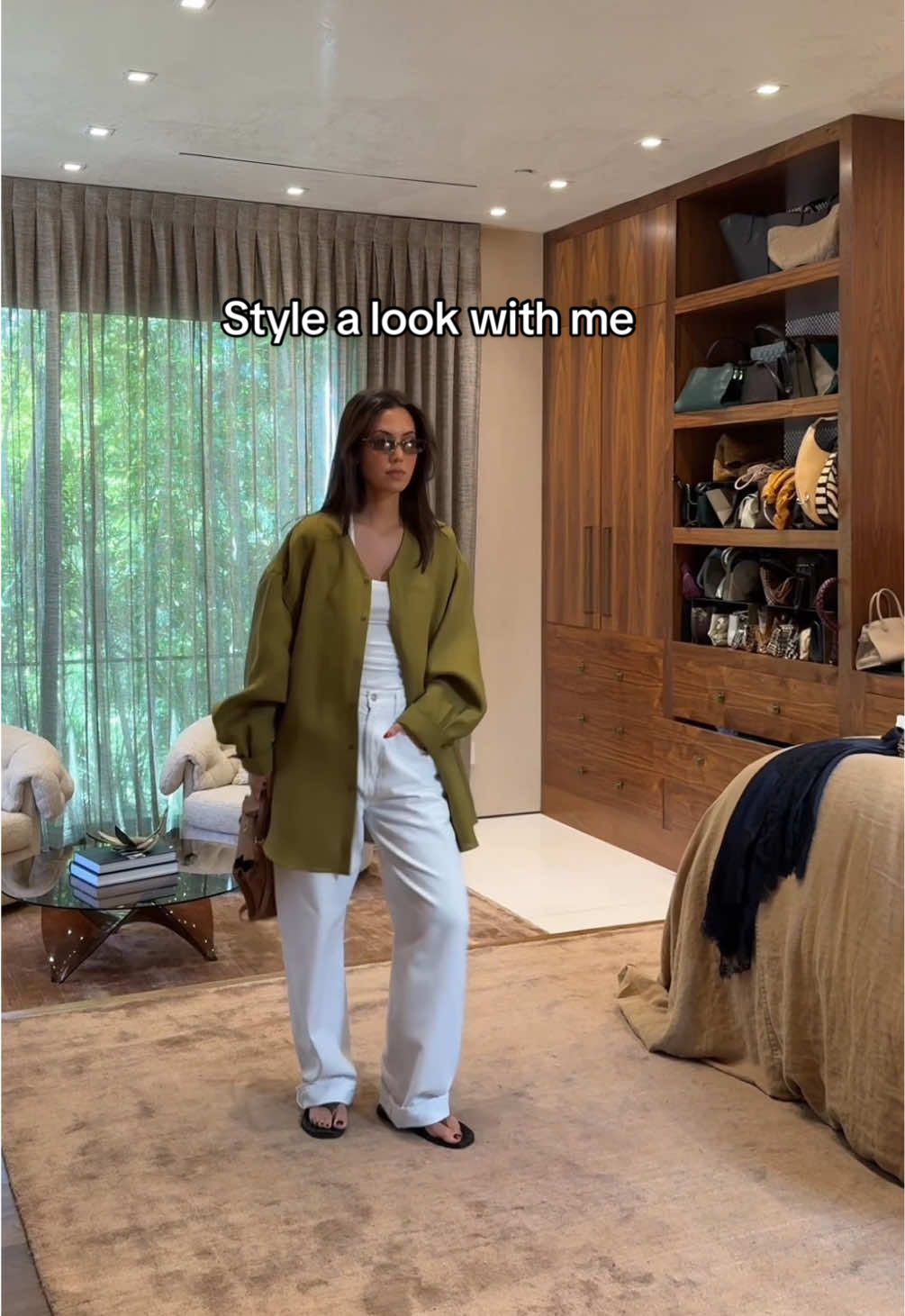 A post by @taniasarin on TikTok caption: Off to a very special appointment today 👀🥰 #fashiontiktok #grwm #getdressedwithme #stylewithme #styleinspo #outfitideas #luxuryfashion #designerfashion 