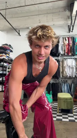 A post by @joseph on TikTok caption: @SHEA DURAZZO every day is leg day #vogue 