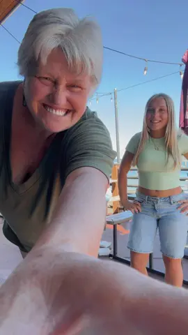 A post by @gramacarolyn on TikTok caption: #thereshegoes thank you @Itz_abbyy #pnw #portorchardWA #whiskygulch #danceinpublic #lovegrama #gramacarolyn 