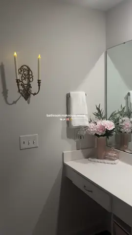 A post by @jade.amberrrrr on TikTok caption: the bathroom makeover reveal | in depth bathroom tour tomorrow 🤍 #bathroommakeover #bathroomdecor #bathroomremodel #bathroomorganization #bathroomdesign 