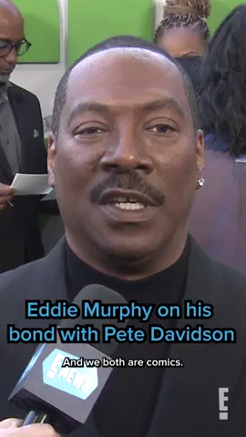 A post by @enews on TikTok caption: Eddie Murphy and Pete Davidson are the duo we didn't know we needed. 🤩 #ThePickup