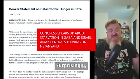 A post by @jolly_good_ginger on TikTok caption: Congress broke their silence - although it doesn’t excuse allowing it to get this far with US aid. For now though MAKE THIS HAPPEN AND FEED GAZA - then we are GOING to address allowing it to get this far. Also, the Israeli military turning on Netanyahu???