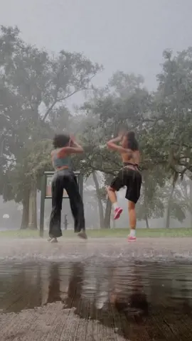 A post by @itsasia4real on TikTok caption: We done did it for lil saint ft @@jasmynshalese 😭😂🔥 DC : @Zoe Baptiste 🔥 #fyp #itsasia4real #tampa #dancers #dancer 