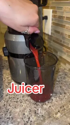 A post by @kickinitwith_kt on TikTok caption: Juicing is so satisfying!! 🍓🍋🍉 Bottles not included. #juicer #juicing #fretta #fruit #fyp 
