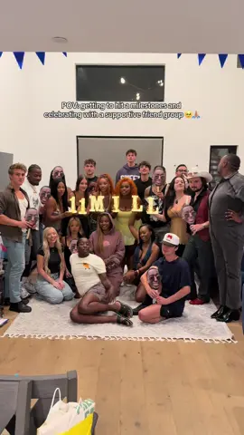 A post by @markellwashington1 on TikTok caption: Never in a million years did I think we would be here but we made it baby and it felt so amazing to be able to share this moment with amazing people that’s genuinely believe in me and support me !!  