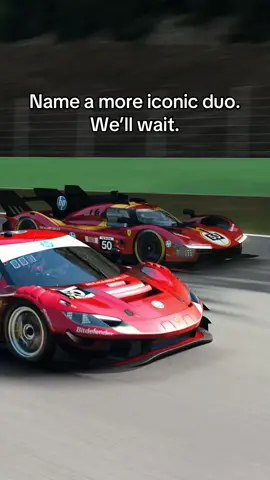 A post by @ferrari on TikTok caption: The Ferrari HP Esports Series is underway! 🔥 Join us now! #FerrariEsports #SimRacing #esports 