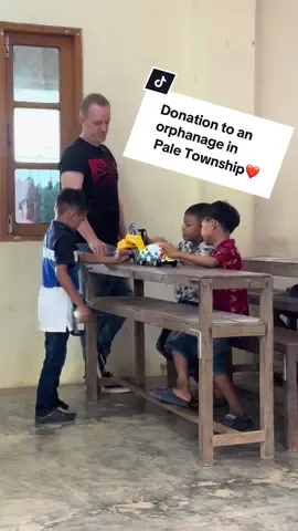 A post by @kopetebwb on TikTok caption: Donation to Mustard Seed orphanage in Pale Township. #kopete #tiktokmyanmar #thankyoumyanmar #myanmar 