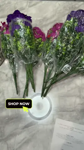 A post by @assu.selinshoptiktok on TikTok caption: #Artificial Flower (16pcs/set),