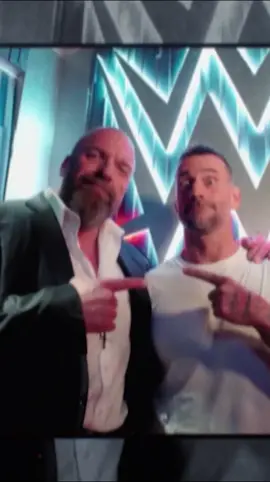 A post by @wwe on TikTok caption: A rivalry so real that it transcended the ring and made WWE history 🤝 #WWEUnreal is now streaming on @Netflix 