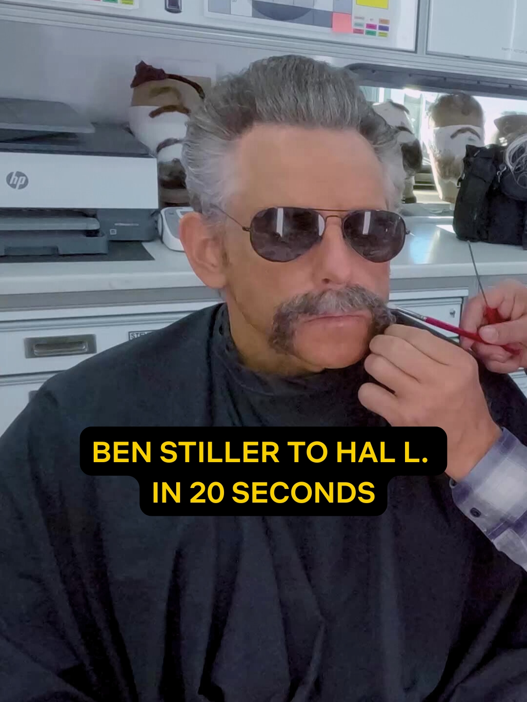 A post by @netflixisajoke on TikTok caption: get ready with Ben Stiller to reprise his role in #HappyGilmore2