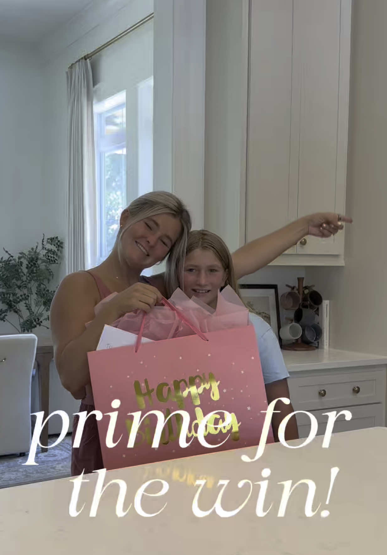 A post by @madisonruffmay on TikTok caption: #ad @Amazon saved me. Again. Forgot the gift but ended up showing up with the cutest gift + a bag, tissue paper, AND a card. Who do I think I am?? Same-day delivery out here in the middle of nowhere. Seriously life changing. Especially when you’re a professional procrastinator. 😎 #SpeedyDeliverySavesTheDay
