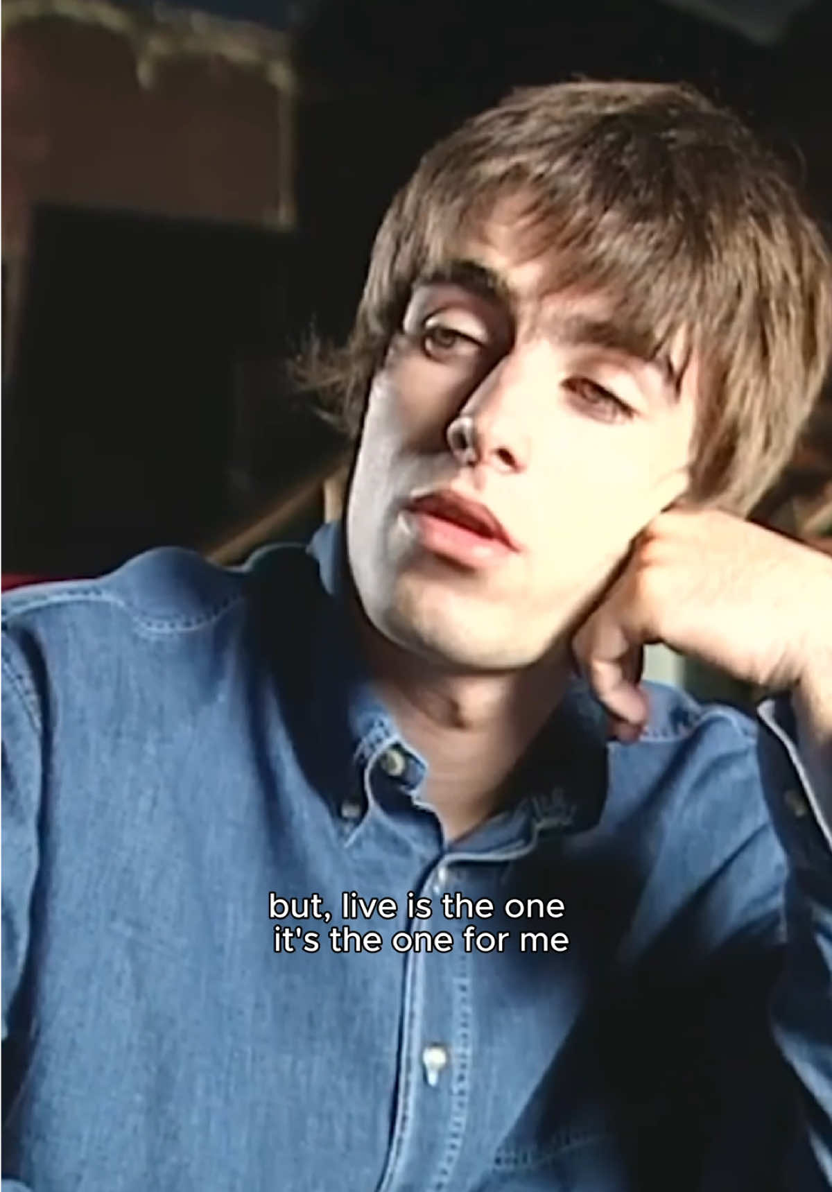 A post by @liamgallagher on TikTok caption: #liamgallagher #oasis 