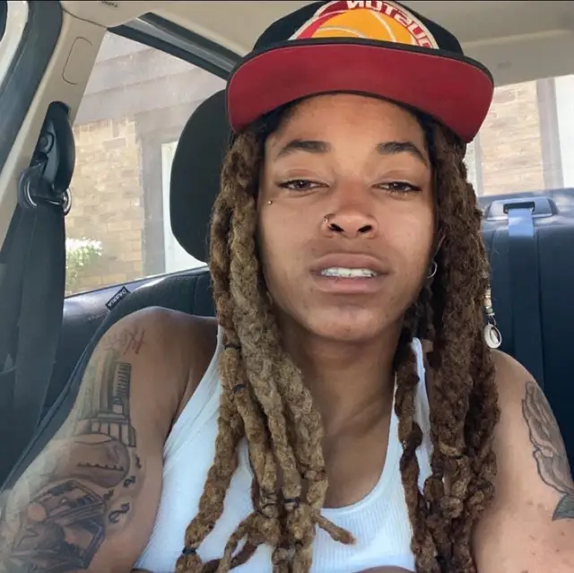 A post by @therealbiggdracco on TikTok caption: Urgent Missing Person Alexandria "KRIS" Foley Kris was last seen near Off the Record in downtown Houston on Friday night (7/26/2025) around 2am. She was driving a 2008 Ford Focus-White. #houston #missing #greenscreen #truecrime #fyp #foryoupage #biggdracco 