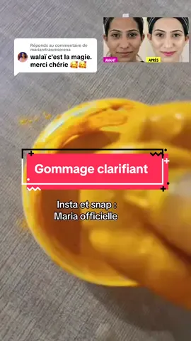 A post by @maria.officielle on TikTok caption: Gommage clarifiant #gommageclarifiant 
