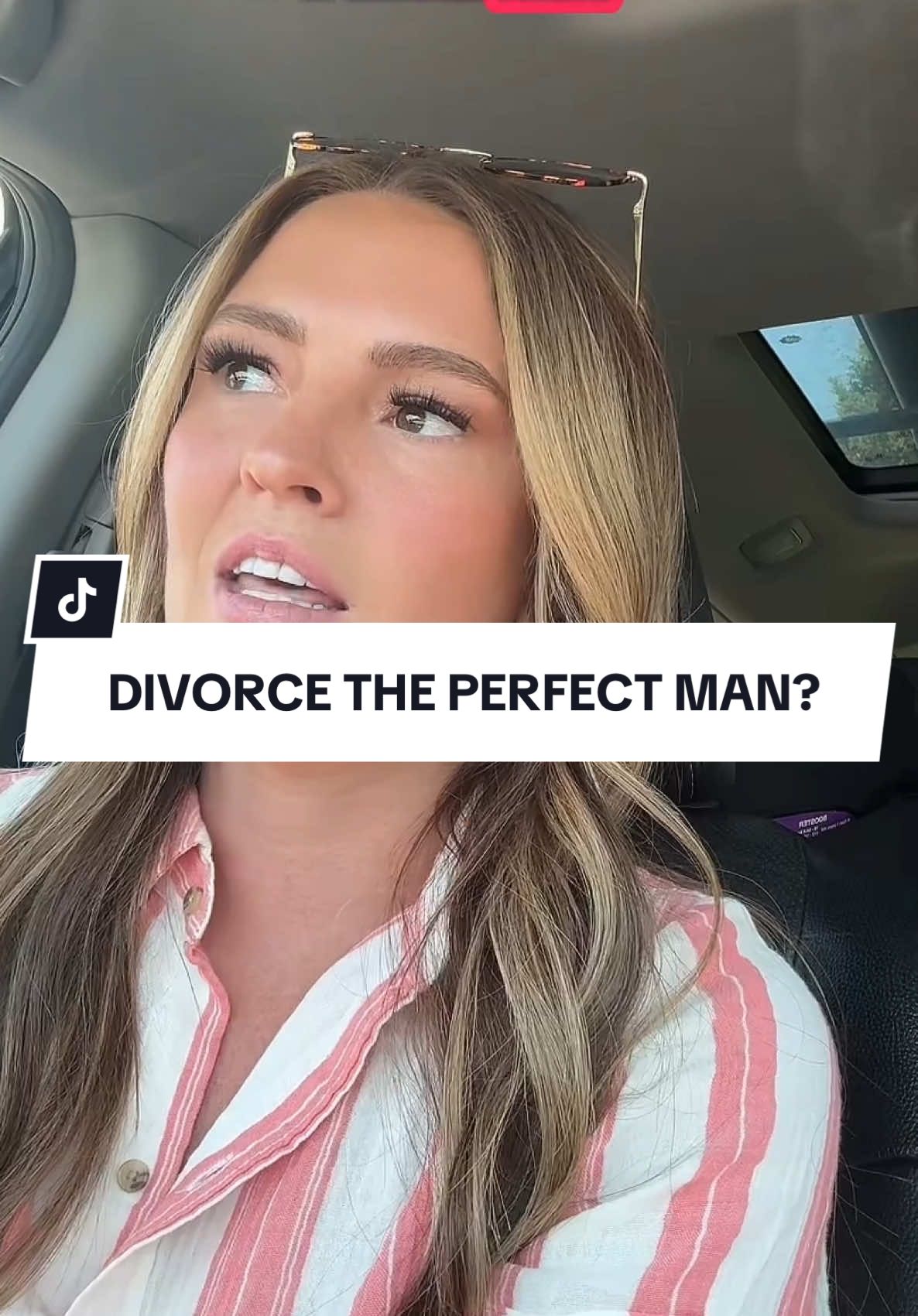 A post by @therobbieharvey on TikTok caption: Woman wants to divorce perfect husband. 🎥: @Camille Wight 