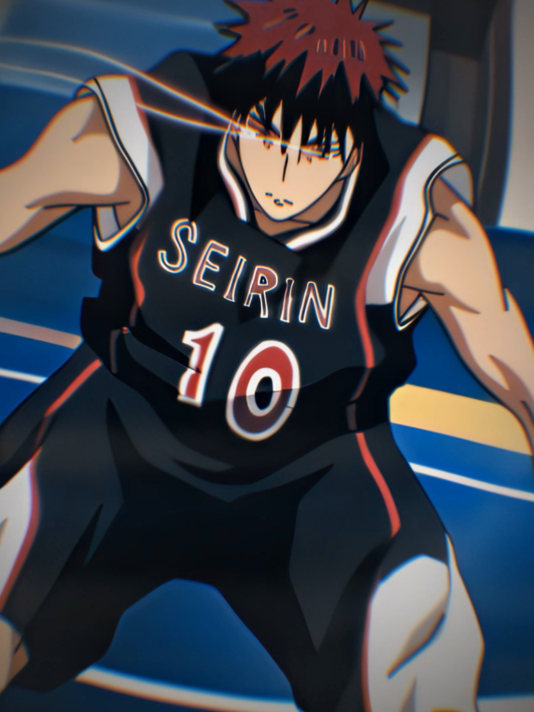 A post by @senjuheart on TikTok caption: #kurokonobasket #kagami #anime #animeedit 