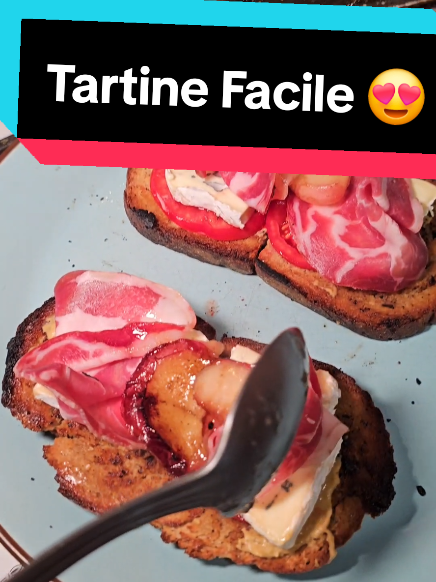 A post by @salut_cest_jacques on TikTok caption: Tartine facile😍 #recette #cuisine 