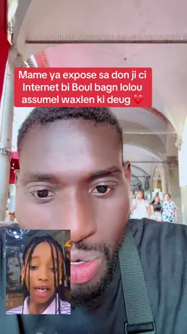 A post by @generalebos on TikTok caption: Mame ya expose sa don ji ci Internet bi Boul bagn lolou assumel waxlen ki deug ❤️ #sene #Control #viralvideos #liveadamo 