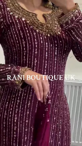A post by @raniboutiqueuks on TikTok caption: Raniboutiqueuk #raniboutiqueuk #desiwedding #desiweddingvibes #indianwedding #pakistani_tik_tok #pakistaniwedding #indiantiktok #pakistanifashion #fyp #foryoupage❤️❤️ #newcollections #canada_life🇨🇦 #america 