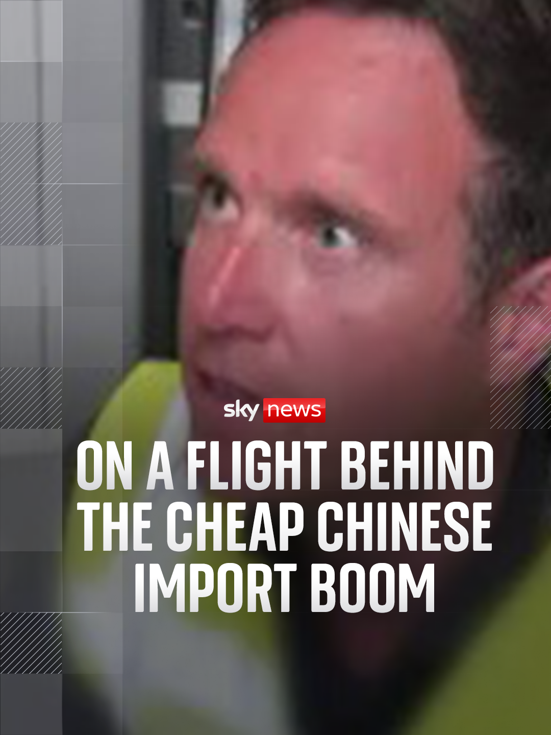 A post by @skynews on TikTok caption: The scale of cheap Chinese e-commerce imports flown into Britain without paying any tariffs has become clearer following a Sky News investigation. #britain #investigation
