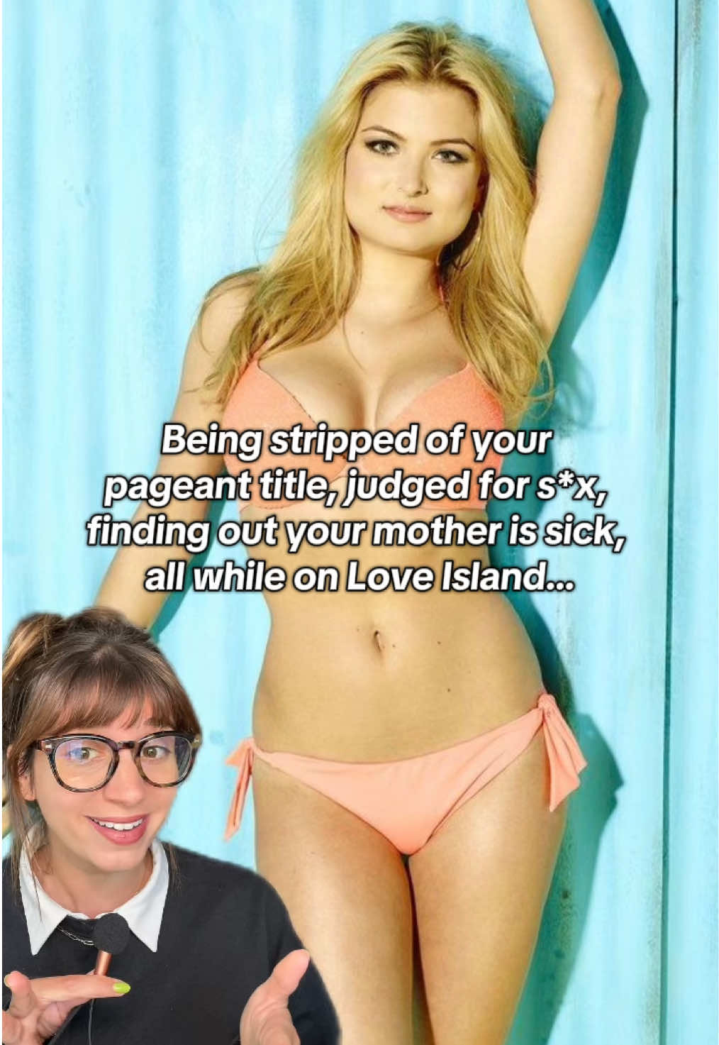 A post by @katericcio on TikTok caption: The early season of Love Island UK were unlike any other… #LoveIsland #loveislanduk #zaraholland #missgreatbritain #itv #loveislandusa #realitytv #tea #greenscreen 