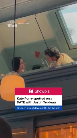 A post by @dailymail on TikTok caption: Katy Perry sparked romance rumors with former Canadian Prime Minister Justin Trudeau on a cozy dinner date on Monday, just weeks after her split from Orlando Bloom was confirmed. The singer, 40, and Trudeau, 53, were filmed dining together in Montreal at the city's Le Violon restaurant. In a video obtained by Daily Mail, the pair leaned over a table towards one another as they intimately chatted. A smiling Perry, who is currently on the Canadian leg of her panned Lifetimes Tour, was seen gesturing as Trudeau intently listened. 🎥 TMZ/BACKGRID #livemusic #katyperry #celebrity #canada 