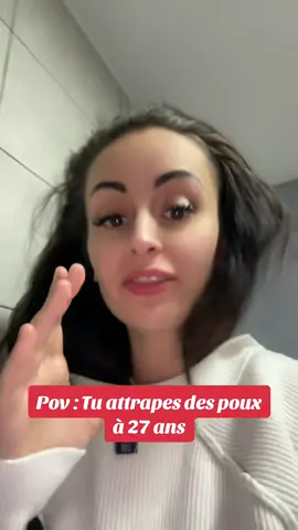 A post by @sandra_baratier on TikTok caption: C’est pas un mythe, on est vraiment des pouilleuse 🥲 #fyp 