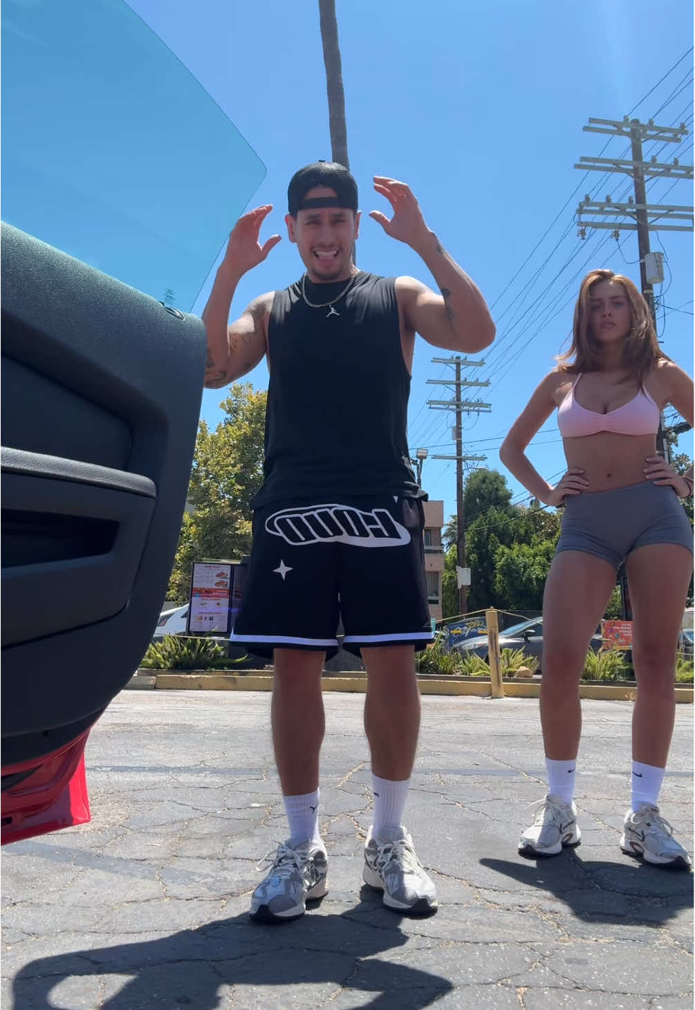 A post by @marihmacleod on TikTok caption: Gym sesh finito DC: @Josh “dancer boy” Smith #itdependschallenge 