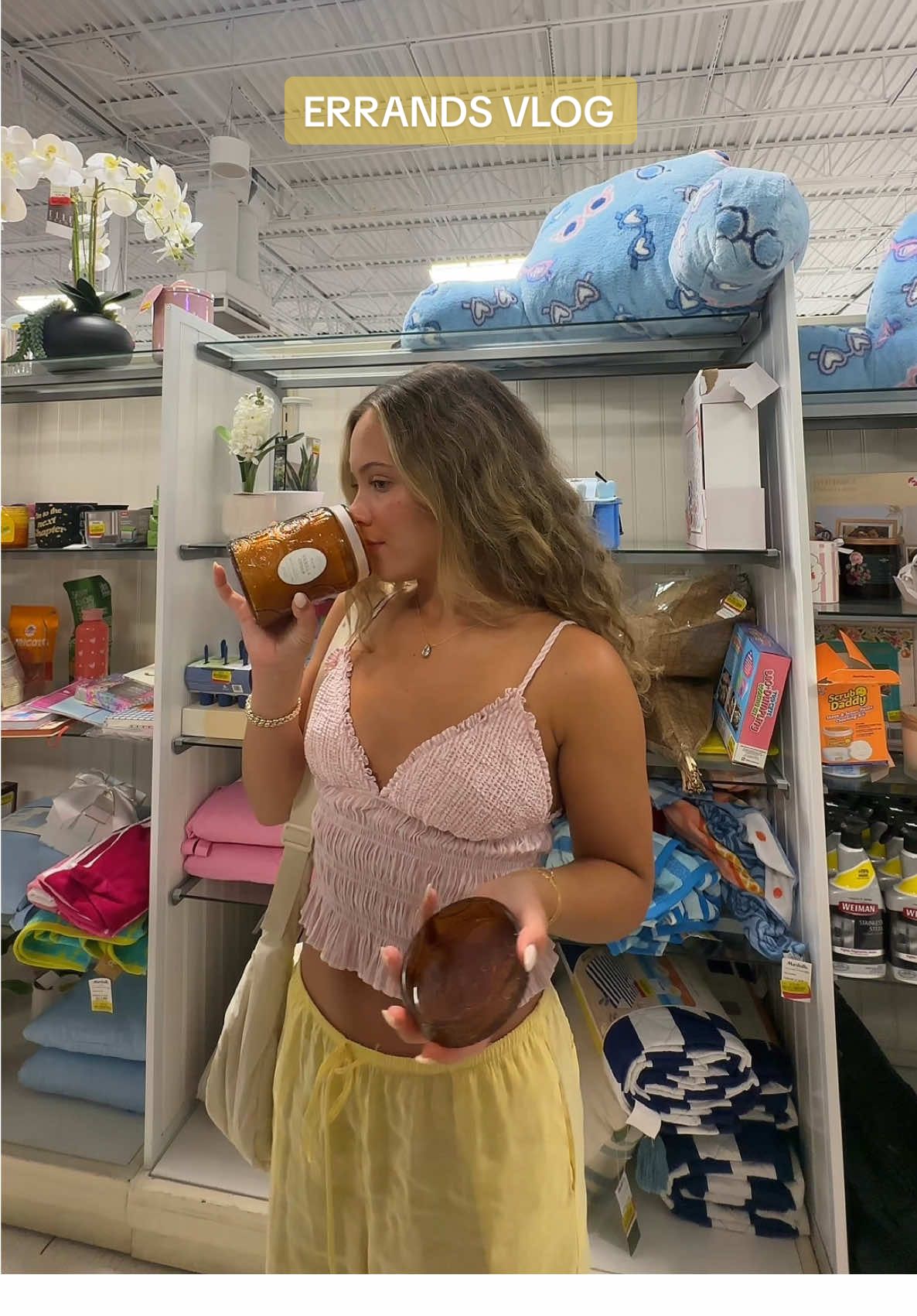 A post by @annadawnphillips on TikTok caption: a little errands vlog 🤍 happy tues!!!💕 #errands #Vlog #vlogs 