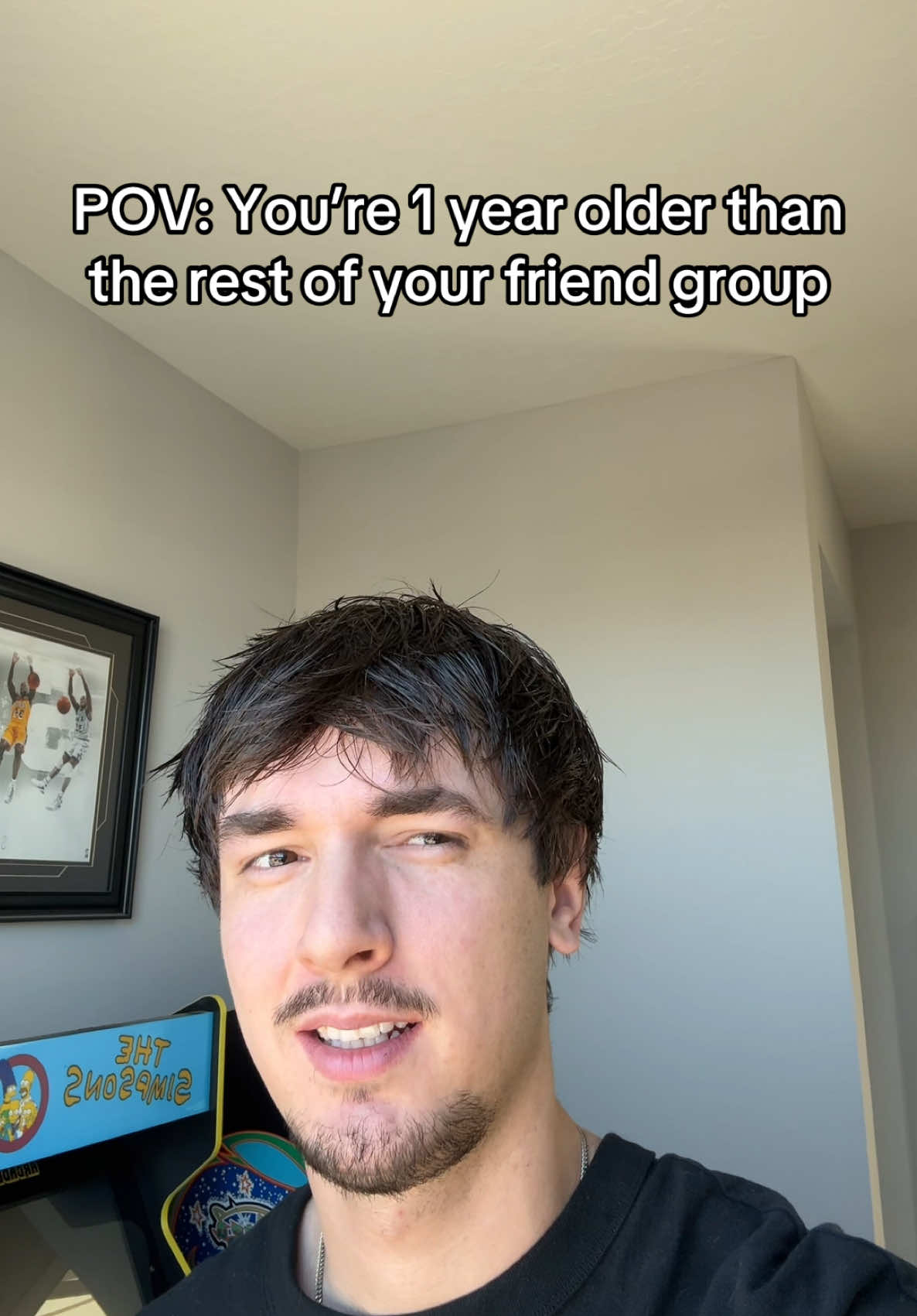A post by @brycehall on TikTok caption: Being old is a personality trait 