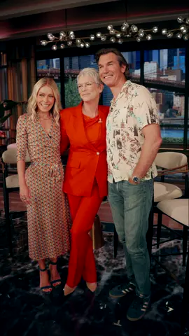 A post by @disneystudios on TikTok caption: Jamie Lee Curtis knows how to make an entrance! ❤️ See Freakier Friday only in theaters August 8. Get tickets now. Link in bio. 