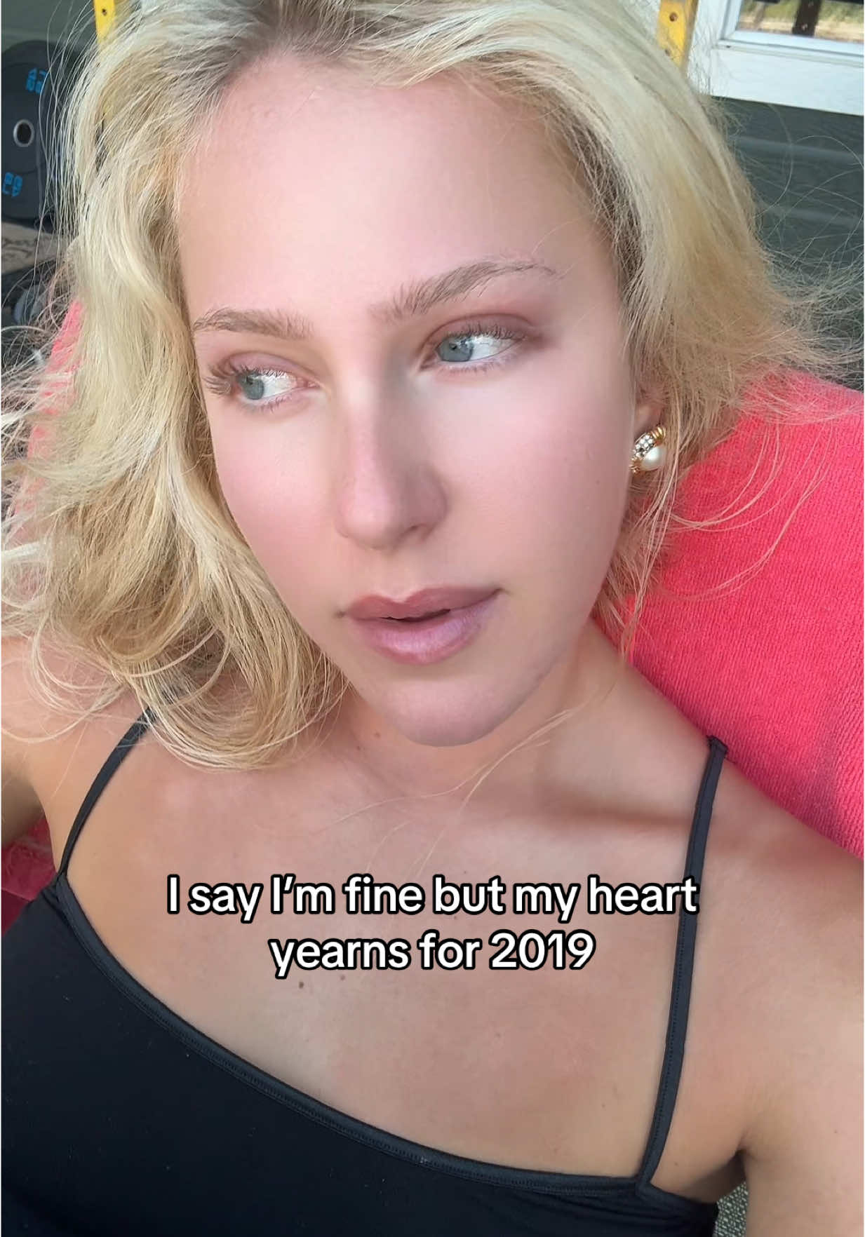 A post by @natalyatoryanski on TikTok caption: Jk I totes live in the moment. But 2019 was peak life