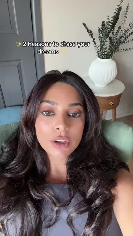 A post by @aizatalks on TikTok caption: Chase your dreams #advice 