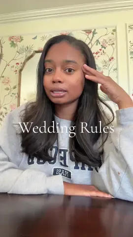 A post by @akilahrelefordgould on TikTok caption: I said what I said 👰🏾‍♀️ #weddingtiktok #weddingrules #bridetobe 