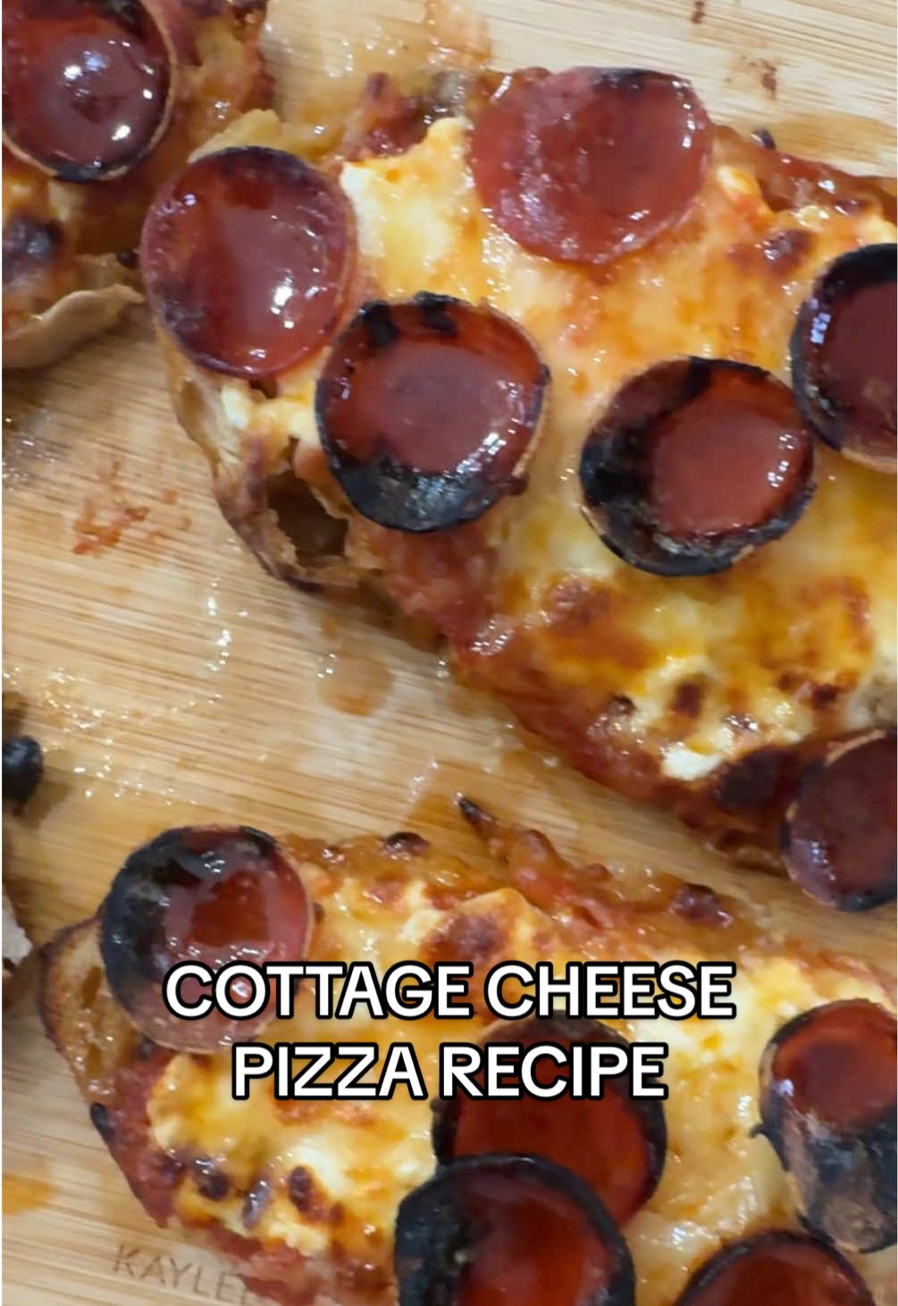 A post by @katiesantry on TikTok caption: Thank me later 🤤 If you’ve been trying to find a way to add in cottage cheese, THIS IS IT.  #cottagecheese #macrofriendly #easydinner #healthyrecipes #highprotein 