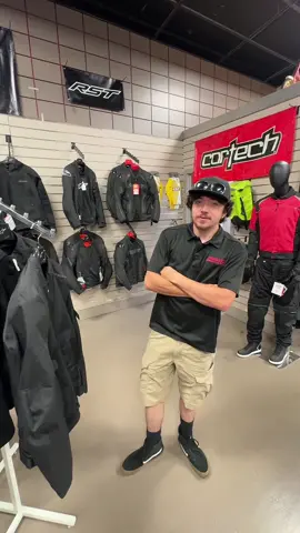 A post by @shawnee.powersports on TikTok caption: Come get a brand new jacket at Shawnee cycle plaza 🔥