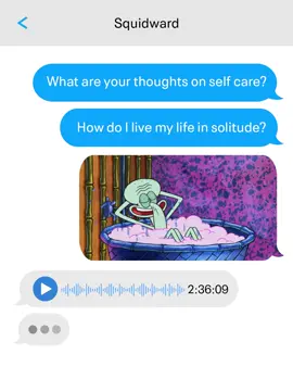 A post by @spongebob on TikTok caption: if there's one thing Squidward is gonna do... it's TRY to relax