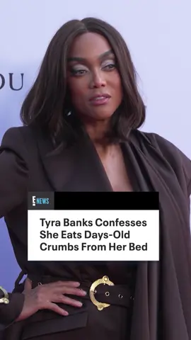 A post by @enews on TikTok caption: Even Tyra Banks can be flawsome. 😌 See more at the link in bio.