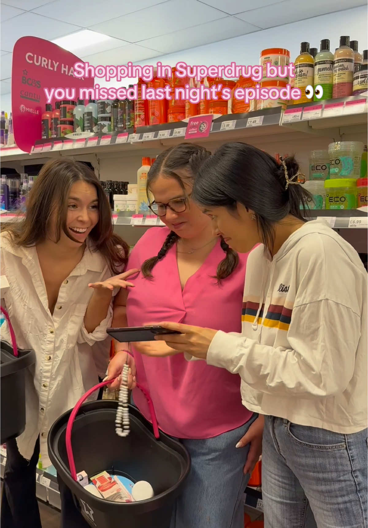 A post by @superdrug on TikTok caption: What’s the TEA 👀☕️ Here’s to not missing any more episodes 💅✨ #loveisland #superdrug 